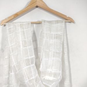 White Net Dupattas (Women's)