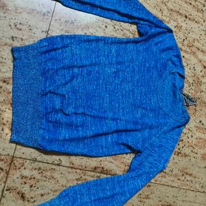 Blue Sweat Shirt