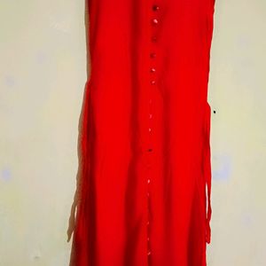 Red Dress Gown