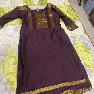 New Kurtas Combo-Black And Brown