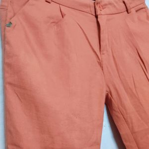 Coral Capris For Women