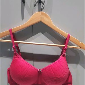 Pink Bra