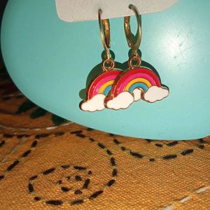 Rainbow Trendy Earrings