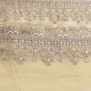 Women Embroidered Chikankari Semi Stitched Fabric