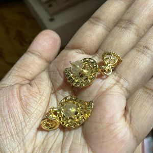 AD Stone Wedding Earring Stud