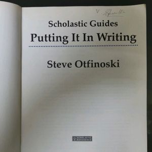 Schalastic Guides: Putting It In Writing