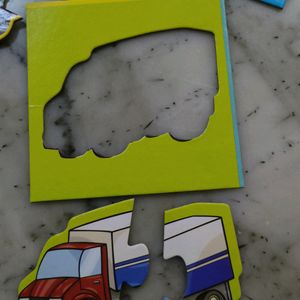 Transport Jigsaw Puzzle For Kids