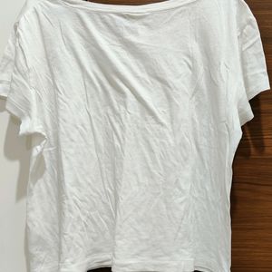 H&M Basic White Tee