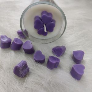 Purple Heart Shot Glass Scented Candle (Set Of 2)