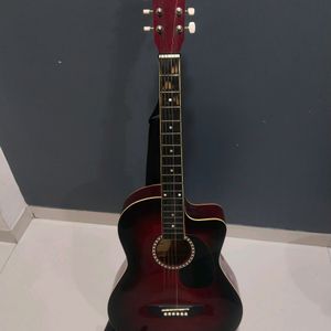 Kaps ST 1cm Acoustic Guitar with All Equipments