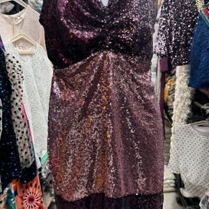 COCKTAIL MIDI SEQUIN DRESS 👗 🍸🧿