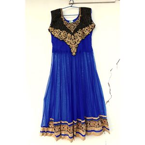 Beautiful Blue gown / suit for festive season