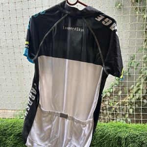 White Premium Cycling Jersey Size S 36