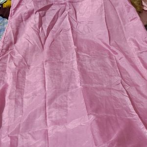 Pink Satin Peticot