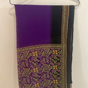 Purple Dupatta For Women