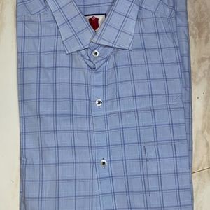 Men Checked Cotton Formal Shirt