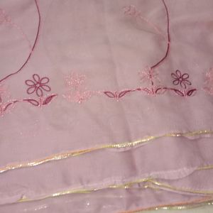 Handwork Gurara Set With Dupatta