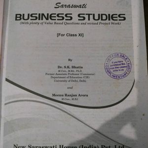 Class 11 Business Statistics (Commerce)