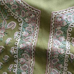 Kashmiri Aari Work Dress Material