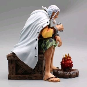 One Piece Anime Silver Reyleigh Action Figure