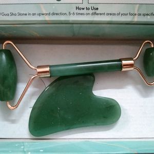 Jade Roller And Gua Sha