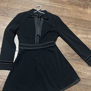 Super Smart Black Dress - Size S