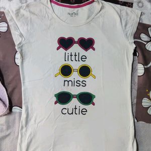 White Shirt-little Miss Cutiee