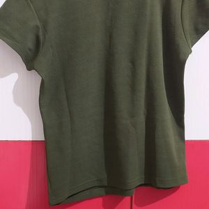 Green Top For Daily Wear