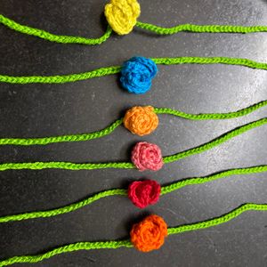 Simple crochet Rakhi