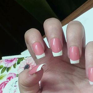 Nude French Tips