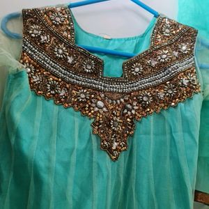 Girls Anarkali Dress with Dupatta