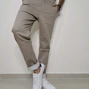 Kaulin 1006 Men's Connecting Dots Ash White Pant