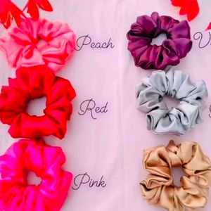 Beautiful Handmade Satin Scrunchies 🤩