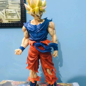 Goku 43 Cm Action Figures With Table Stand