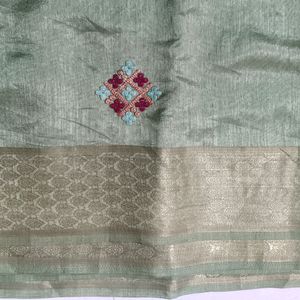 1099rs Banarasi Silk Saree