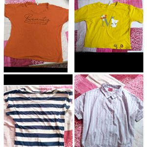 Combo Of 4 Tops/T Shirt