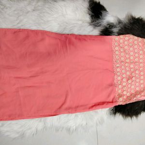 Peach Kurti