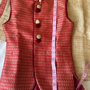 Manyavar Boys Ethnic 3piece Kurta Set