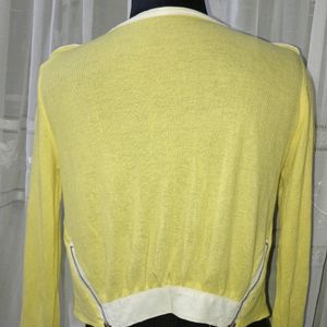 Yellow Cardigan