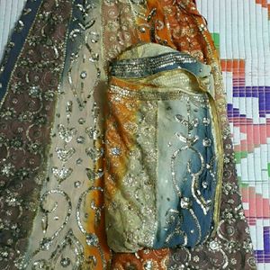 GAGRA ZARI WITH DUPATTA