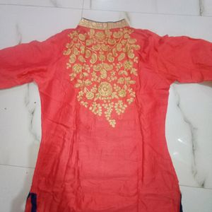 Collar Neck Fancy Kurta