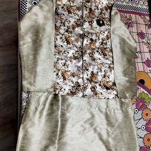 Men Jacket Kurta Pyjama Set