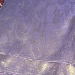 Tissue Silk Saree With Border