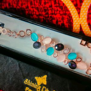 Rose Gold Australian Crystal Bracelet..