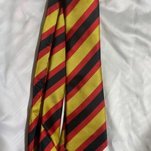 Yellow Stripe Necktie