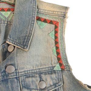 Embroidered Denim Jacket