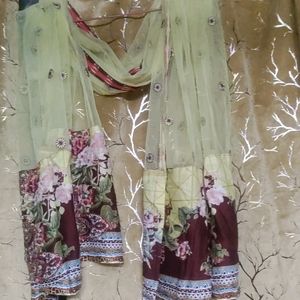 Floral Dupatta