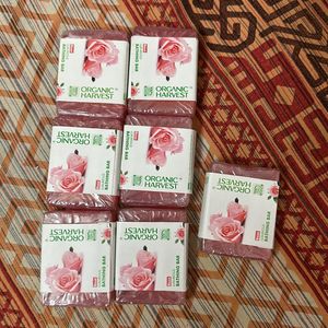 Rose Bathing Soap 7 Pieces