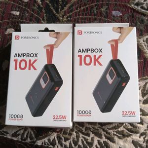 Two (2) PORTRONICS AMPBOX 10K