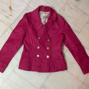 stylish pink blazer